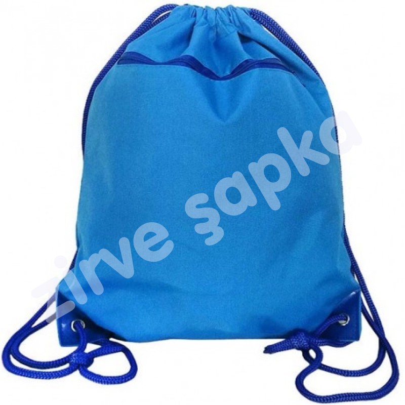 İpli Cepli Renkli Bez Çanta