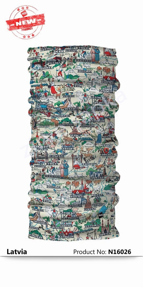 Latvia Bandana