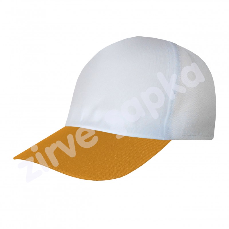 Ortaasya Bereket Şapka - Beyaz Turuncu