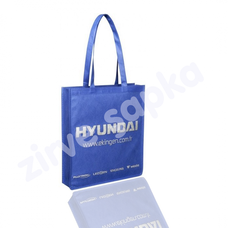 Renkli kumaş bez çanta