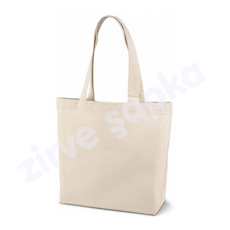 Taban Körüklü Ham Bez Çanta